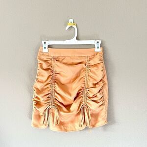 Superdown Xio Ruched Mini Skirt